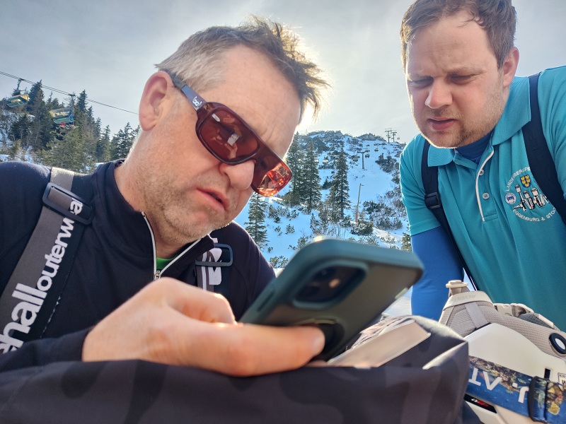 Lehrerteam bei der Arbeit - 14. Schitag Hochkar, 26.02.2026