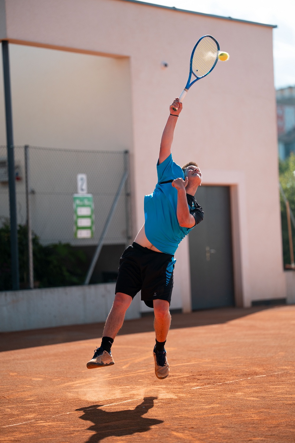 Im Einsatz: Tennis
