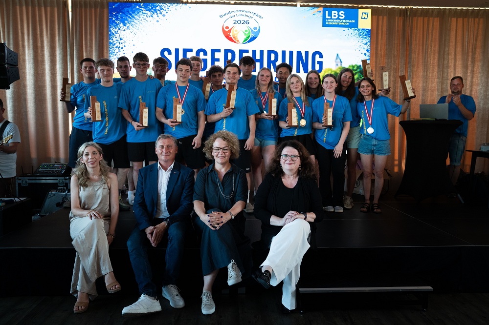 Siegehrung: Team Niederösterreich belegt den 3. Platz