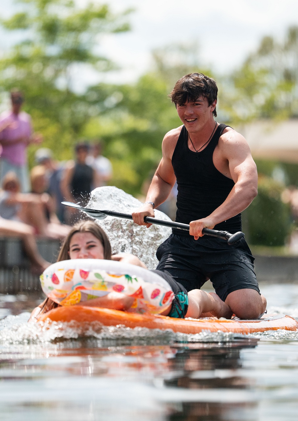 Im Einsatz: Funbewerb Stand-Up Paddle